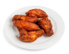 A platter of chicken wings