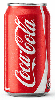 Cans and bottles of Coca-Cola and Diet Coke